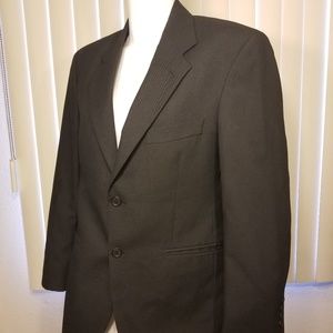Black suit jacket